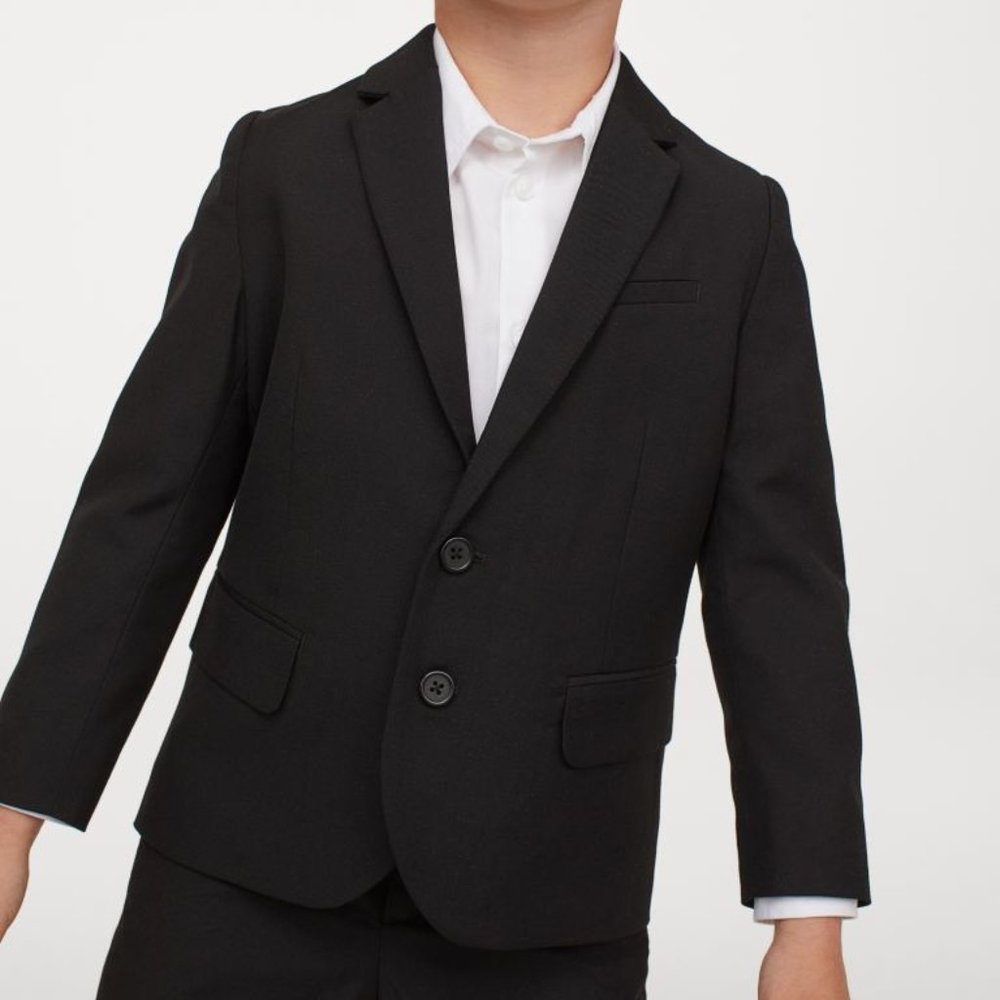 H&M Boys Classic Blazer and Suit Pants Set + FREE Aldo Loafers